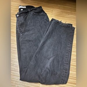 Abercrombie dad jeans size 8